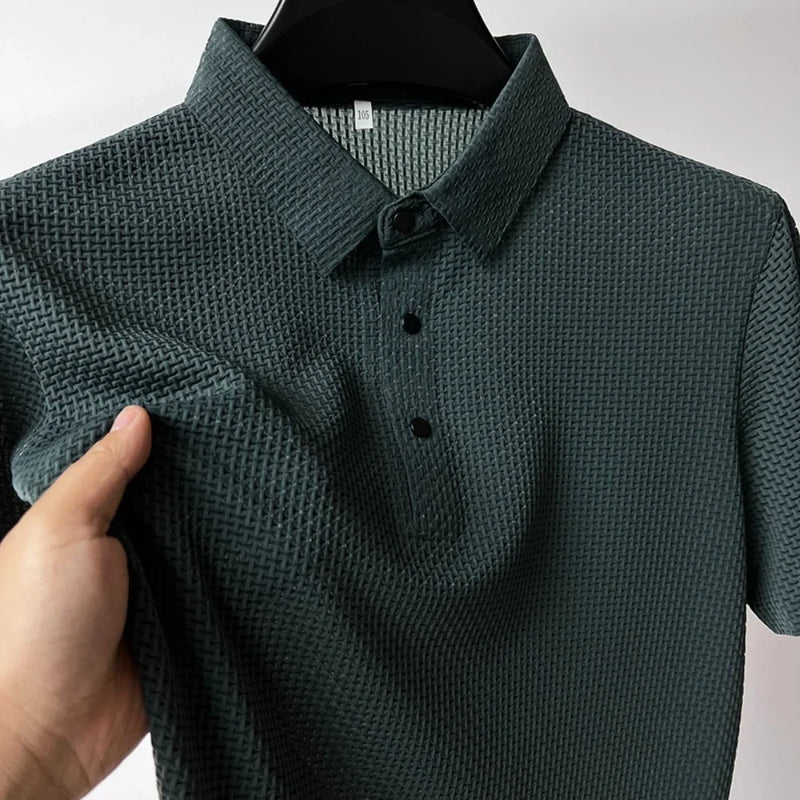 Camisa Polo Respirável Masculina -Classic Shirt