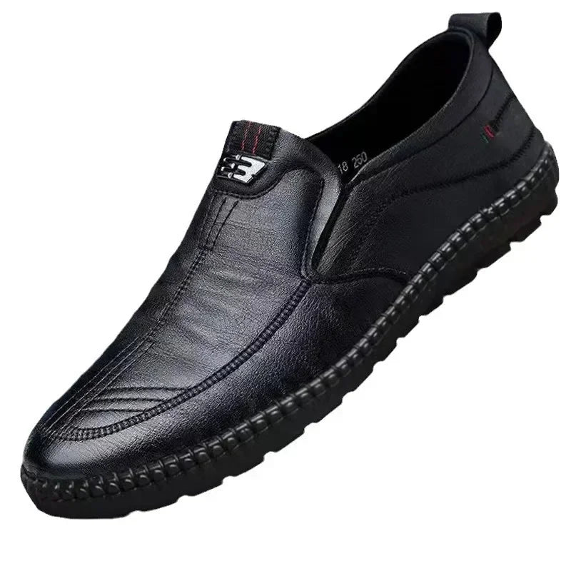 Mocassim masculino couro casual - SoftComfort