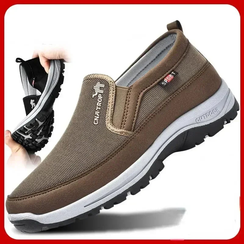 Tênis Mocassim Ortopédico Masculino Flexshoes